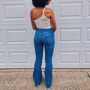 Bell bottom jeans